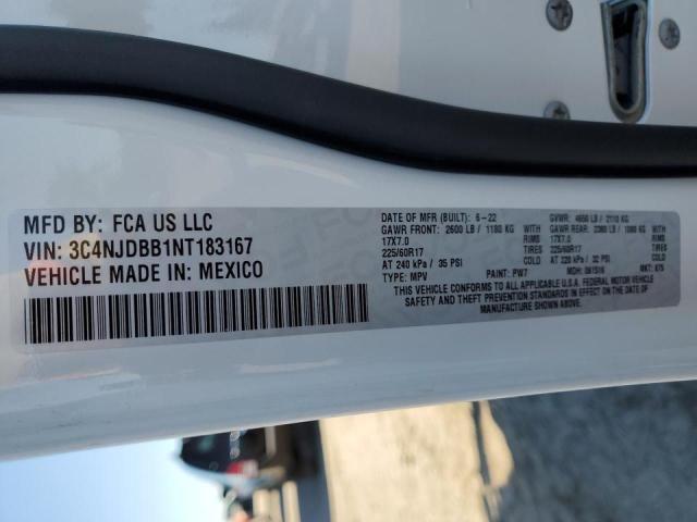 3C4NJDBB1NT183167 Jeep Compass Latitude
