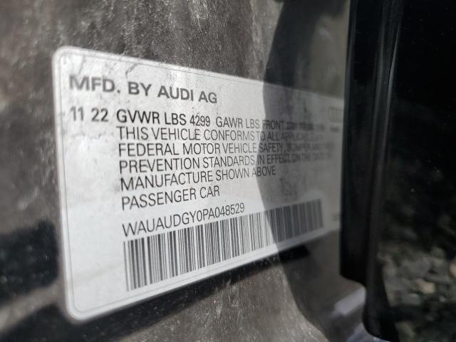 WAUAUDGY0PA048529 Audi A3 PREMIUM