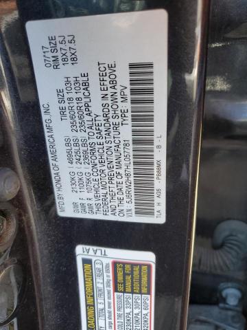 5J6RW2H87HL057781 Honda CR-V EXL