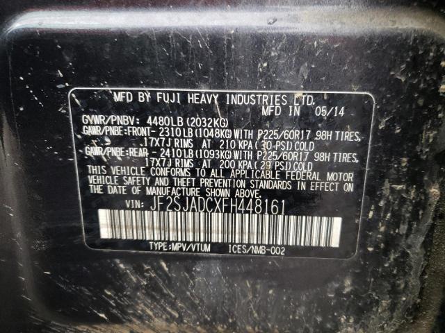 JF2SJADCXFH448161 Subaru Forester 2.5i Premium
