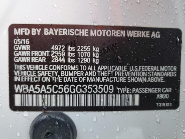 WBA5A5C56GG353509 BMW 528 I