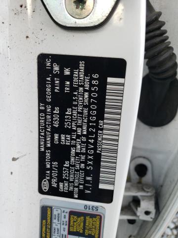 5XXGV4L21GG070586 KIA OPTIMA SXL