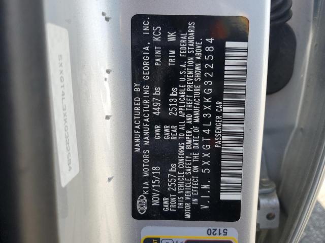 5XXGT4L3XKG322584 KIA Optima Lx