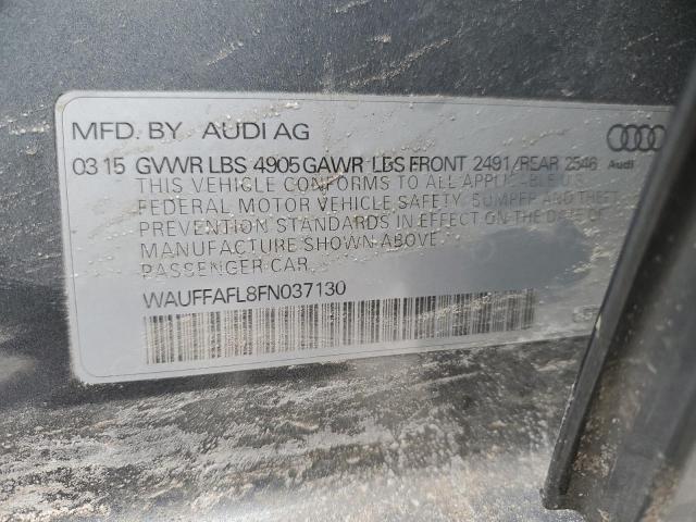 WAUFFAFL8FN037130 Audi A4 Premium Plus