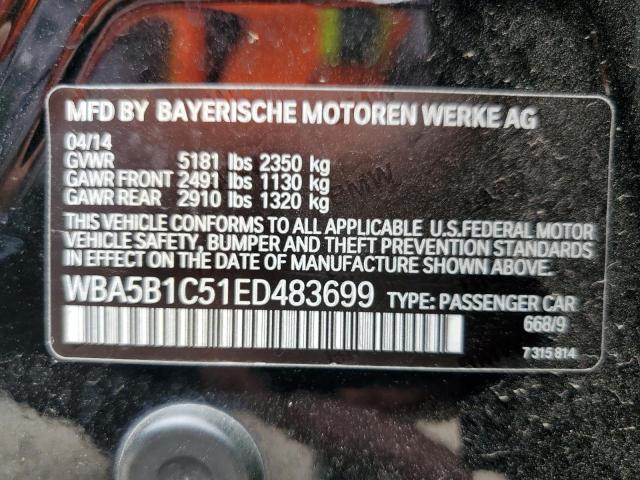 WBA5B1C51ED483699 BMW 535 I