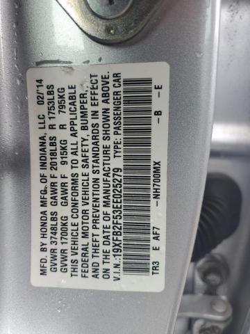 19XFB2F53EE025279 Honda Civic Lx