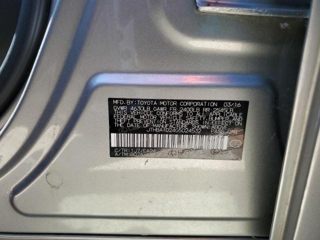 JTHBA1D24G5024532 Lexus IS 200T