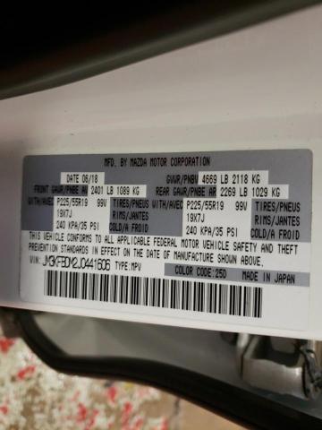 JM3KFBDM2J0441606 Mazda Cx-5 Grand Touring