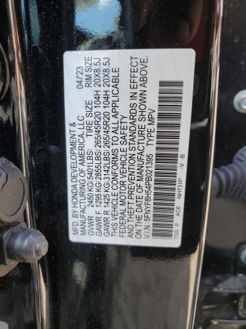 5FNYF8H54PB021395 Honda Passport Exl