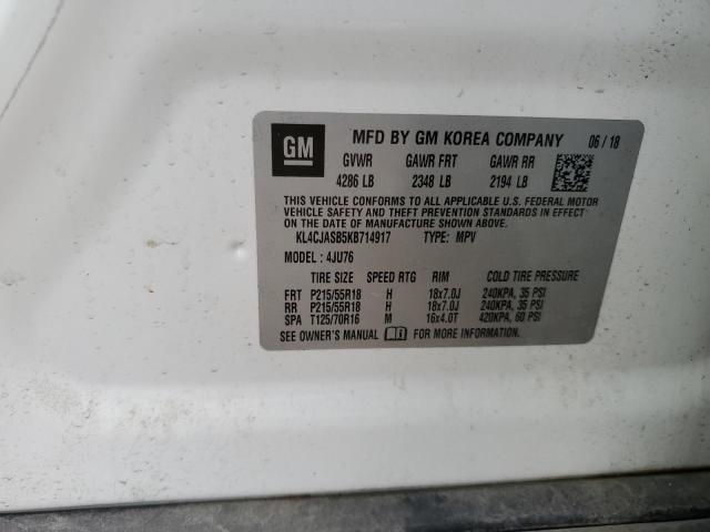 KL4CJASB5KB714917 Buick Encore Preferred