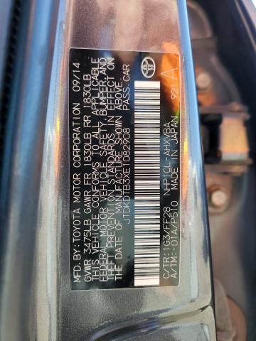 JTDKDTB3XE1082908 Toyota PRIUS C
