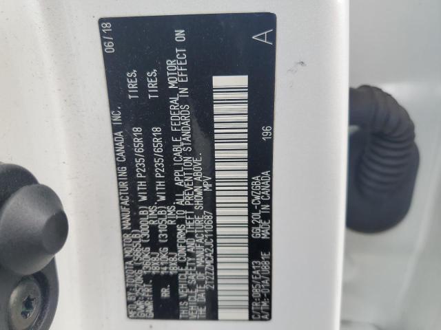 2T2ZZMCA2JC110687 Lexus Rx 350 Base
