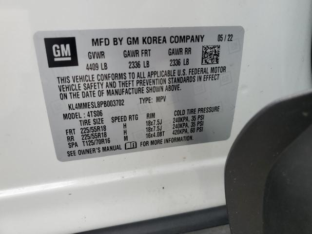 KL4MMESL8PB003702 Buick Encore Gx Select