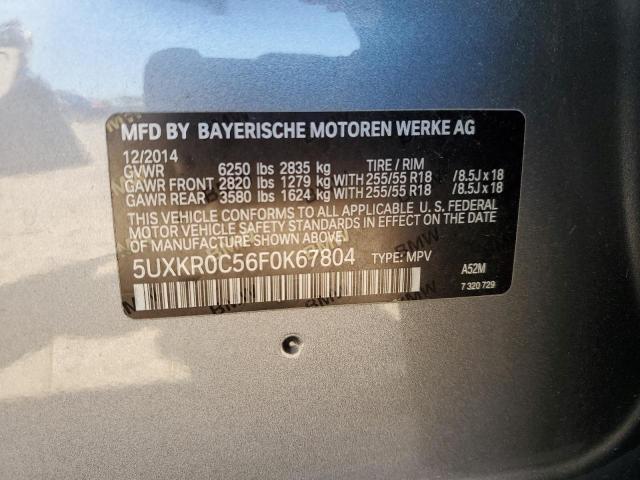 5UXKR0C56F0K67804 BMW X5 Xdrive35i