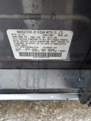 JN1BV7AR5FM414766 Infiniti Q50 BASE