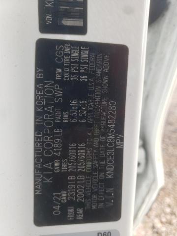 KNDCE3LC8M5482280 KIA Niro Ex Premium