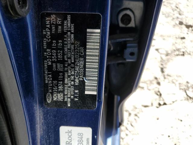 KMHCT5AE2HU323252 Hyundai ACCENT SE