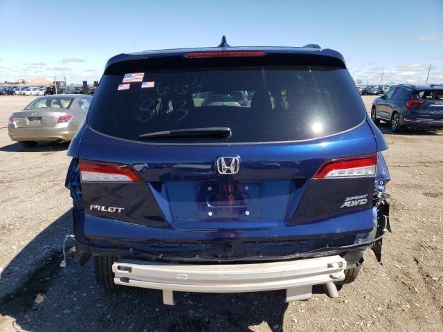 5FNYF6H38NB071216 Honda Pilot Sport