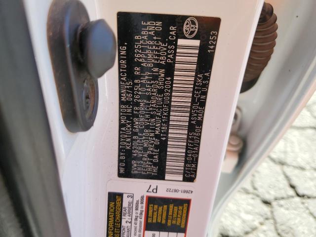 4T1BF1FK0FU092004 Toyota CAMRY LE