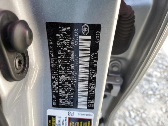 4T1BF1FK5GU126181 Toyota CAMRY LE