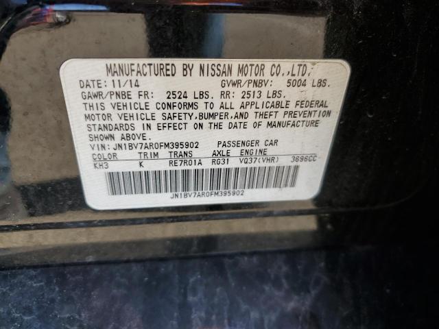 JN1BV7AR0FM395902 Infiniti Q50 BASE