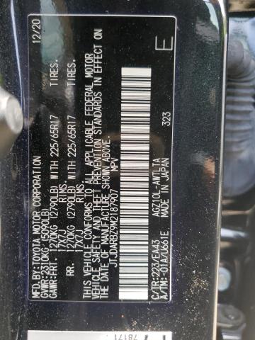 JTJDARBZ9M2187907 Lexus Nx 300 Base