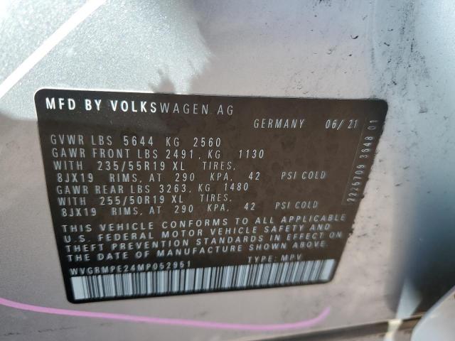 WVGRMPE24MP052951 Volkswagen ID.4 PRO