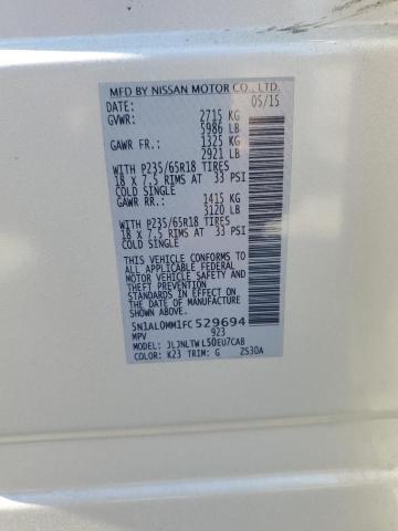 5N1AL0MM1FC529694 Infiniti QX60