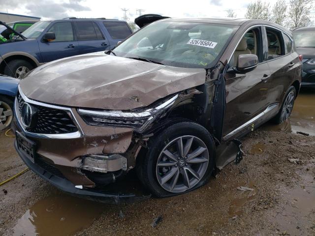 Auction sale of the 2019 Acura Rdx Technology, vin: 5J8TC2H57KL017459, lot number: 52676504