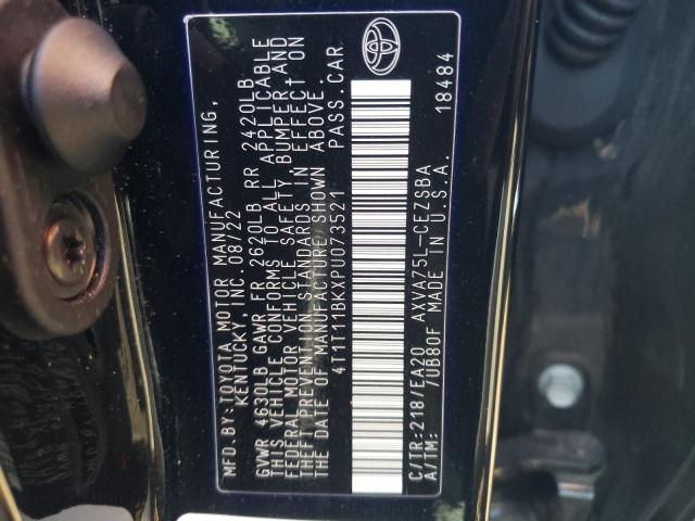 4T1T11BKXPU073521 Toyota Camry Se N