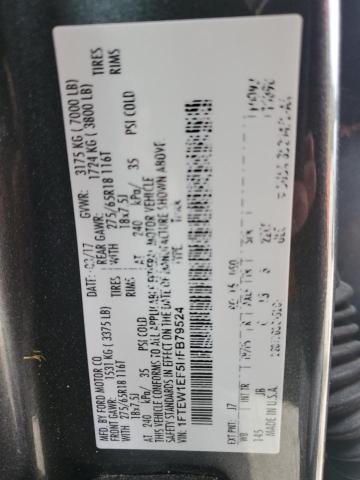 1FTEW1EF5HFB79524 Ford F150 Supercrew