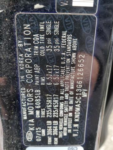 KNDMA5C13G6126652 KIA Sedona L