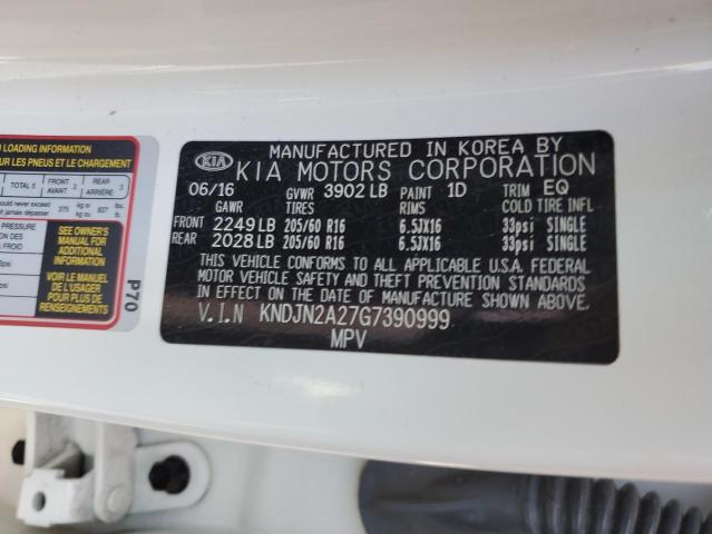 KNDJN2A27G7390999 KIA Soul