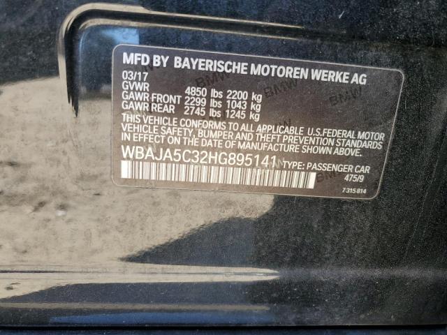 WBAJA5C32HG895141 BMW 530 I