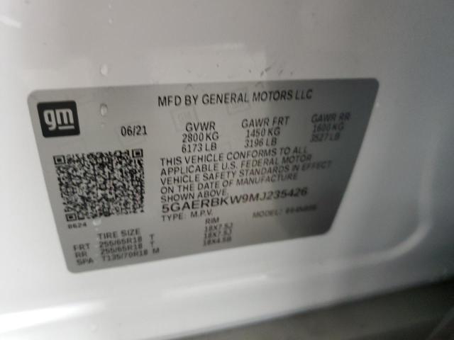 5GAERBKW9MJ235426 Buick Enclave Essence