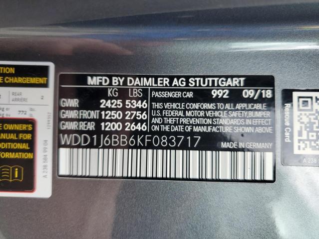 WDD1J6BB6KF083717 Mercedes-Benz E AMG 53