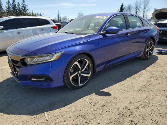 Auction sale of the 2018 Honda Accord Sport, vin: 1HGCV1F3XJA805331, lot number: 51783774