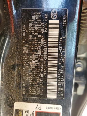 4T1BF1FK0FU058550 Toyota CAMRY LE