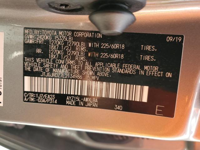 JTJGJRDZ7L2134986 Lexus NX 300H