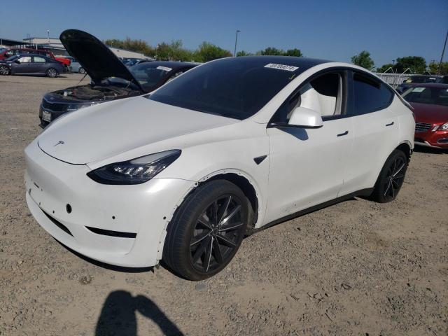 Продаж на аукціоні авто 2021 Tesla Model Y, vin: 5YJYGAEE5MF287318, номер лоту: 49700074