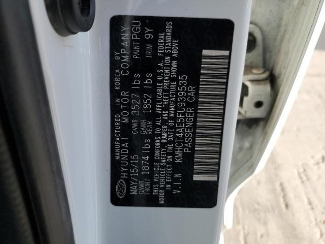 KMHCT4AE5FU939535 Hyundai ACCENT GLS