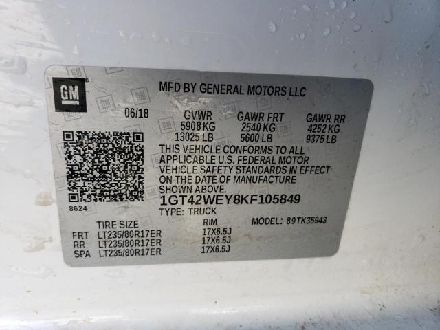 1GT42WEY8KF105849 GMC Sierra K3500 Denali