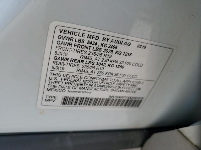 WA1BNAFYXK2091518 Audi Q5 Premium Plus