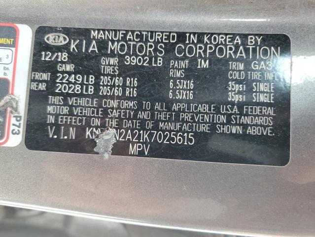 KNDJN2A21K7025615 KIA Soul