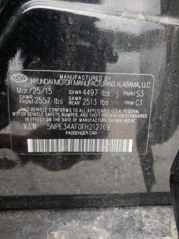 5NPE34AF0FH212769 Hyundai Sonata Sport