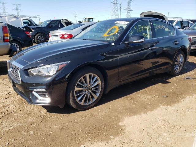 Auction sale of the 2021 Infiniti Q50 Luxe, vin: JN1EV7BR7MM751898, lot number: 52313114
