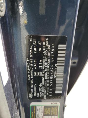 5XXGM4A76FG477934 KIA Optima Lx