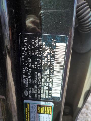 KM8SMDHF4HU220111 Hyundai Santa Fe Se