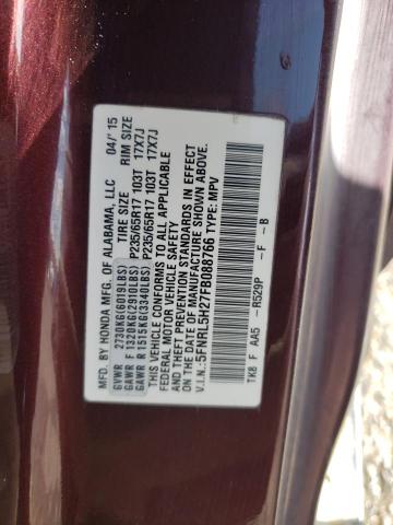 5FNRL5H27FB088766 Honda ODYSSEY LX