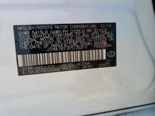 JTHBL5EF2F5135310 Lexus LS 460